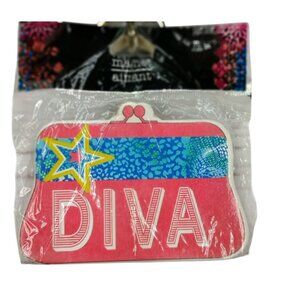 Diva Magnet Purse Design 2.5” X 4” Cute & Colorful‎ Stars